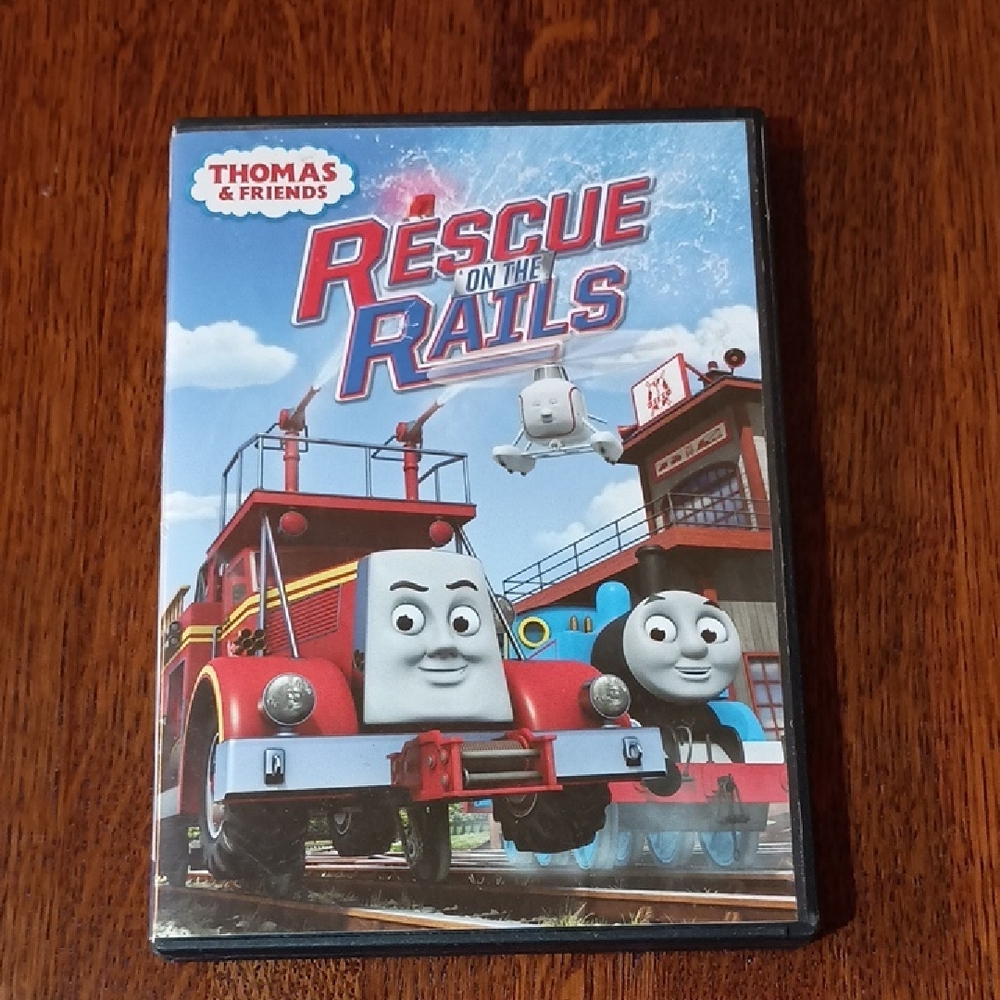 Thomas & Friends Rescue On The Rails Train Dvd Collectible (b255)